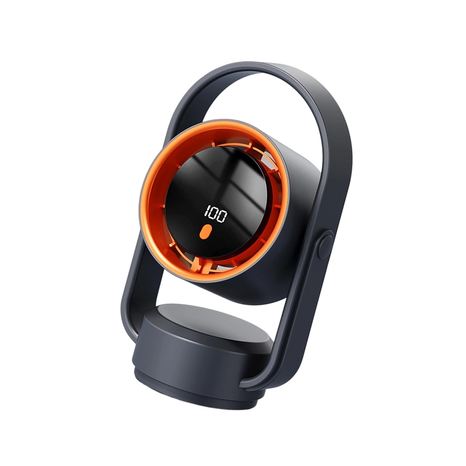 Mekalero Compact Design Portable USB Fan with 100 Speeds and 1800mAh Battery Air Circulation Suitable for Desk Cooling Multi Speed