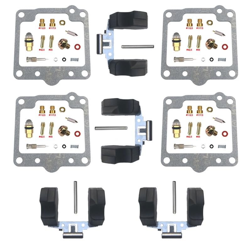 Kit Carburateur GSX750E Haute Précision Gicleurs Laiton Durable
