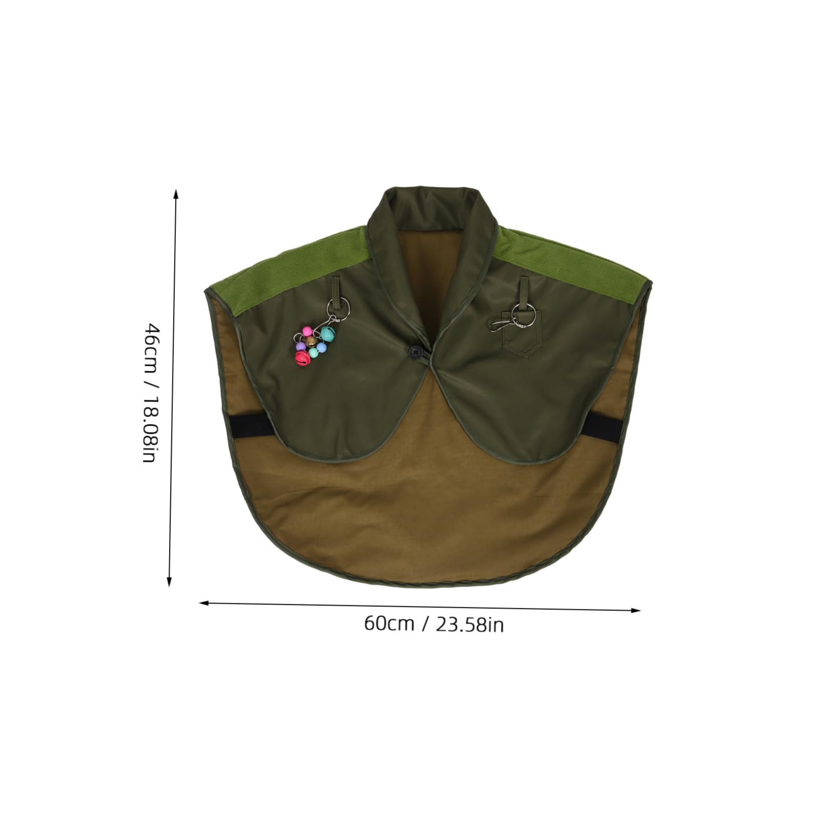 TOYANDONA Protector Waterproof Diaper Shawl Pad Bird Training Cover Fashion Pet Shoulder Pad