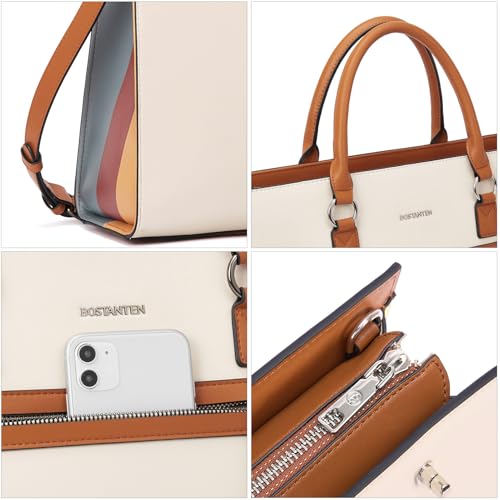 Maletín de cuero para laptop 15.6 pulgadas mujer miniatura 5