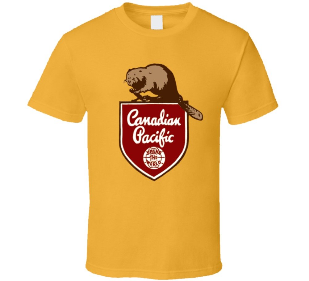 Canadian Pacific Railways Logo T Shirt