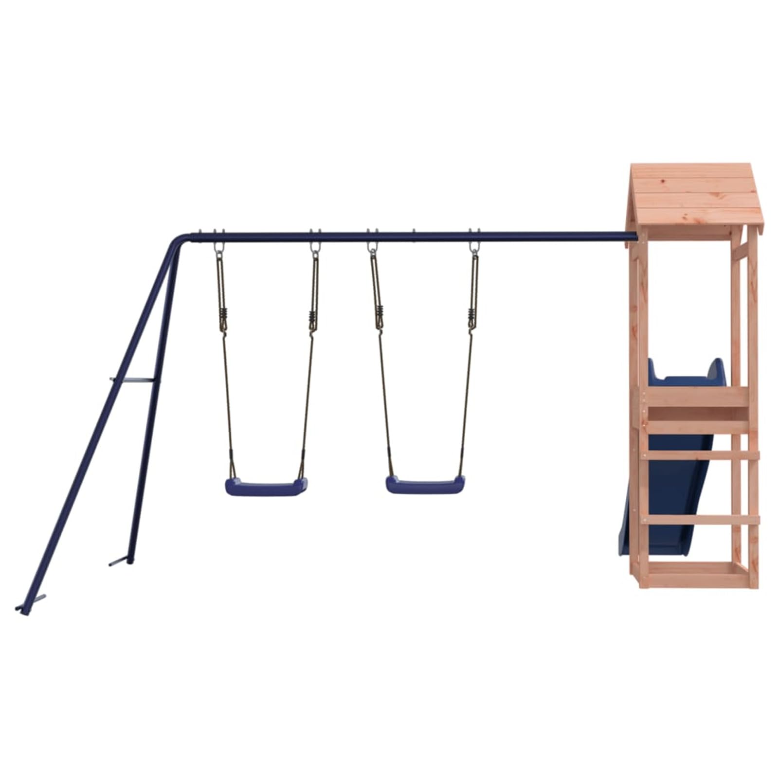 Parque Infantil de Casitas De Madera Infantiles Madera Maciza Douglas Columpio Ninos