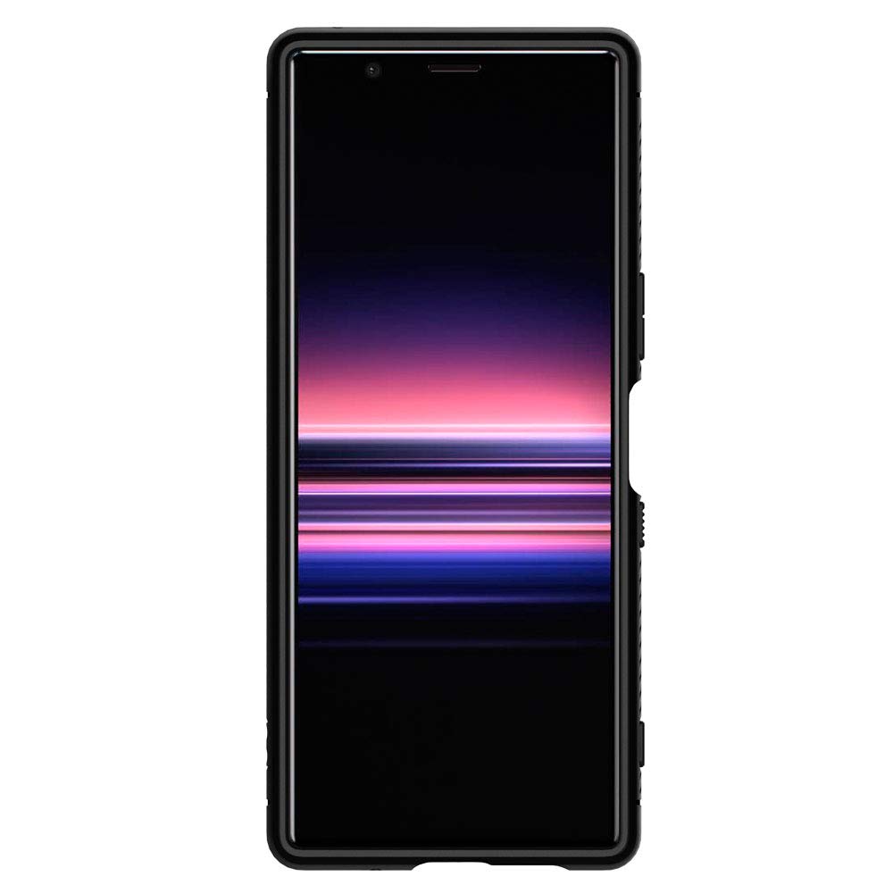 Amazon.co.jp: Spigen Xperia 5 ケース [ SO-01M / SOV41 ] ストラップ  