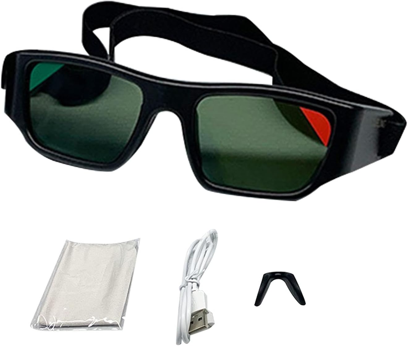 Training Glasses Adjustable Elastic Strap Reflex Dribbling Glasses for