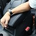 BEHAVE Car Armrest Cover Saver, 1 Piece Black Armrest Cover Fit for Hyundai Tucson 2016 2017 Central Console Armrest Box