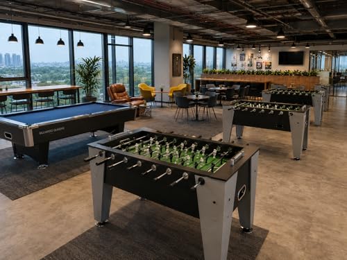 Image of BOOT BOY Foosball Table for Adults, Sturdy Built for Fast and high paced Games in Clubs, Offices, Colleges and Co-Working