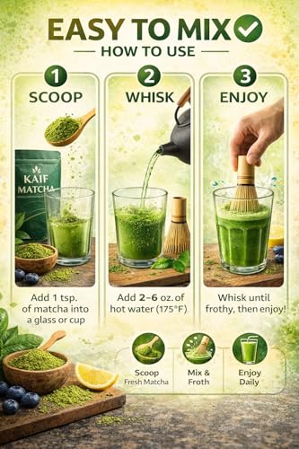 Té Matcha ceremonial premium 50 g en polvo miniatura 5