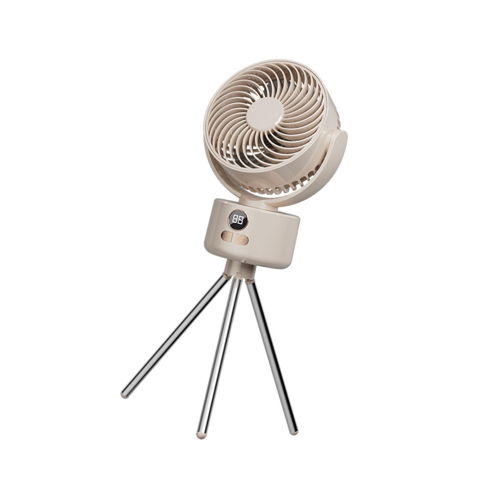 Ventilateur de camping pour tente et bivouac extérieur avec trépied