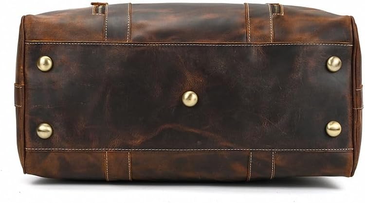 [アールエフエムアルバイト] ハンドバッグ-handbag トラベルカバン ヴィンテージ 牛革 ハンドバック オオキャパシタンス ヘッドレイヤ ギュウカワ ダッフル-duffleバッ