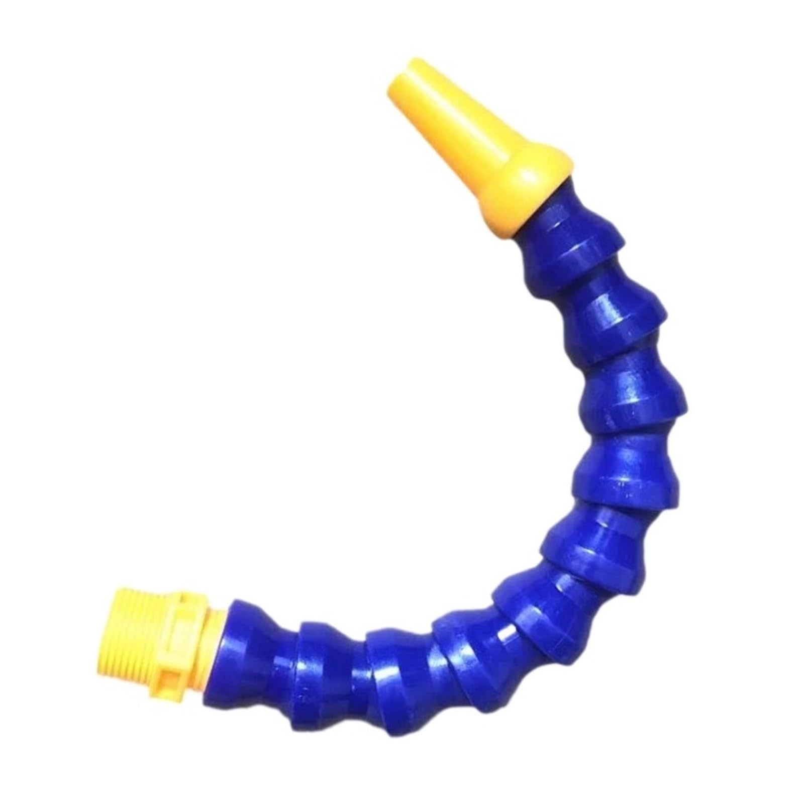 Axvola Men's Flat400mmwithswitch Coolant Pipe Pneumatic Tube G 3/4 Thread Plastic Flexible Water Oil Coolant Pipe Hose For Lathe Cnc Machine(Flat400mmwithswitch)