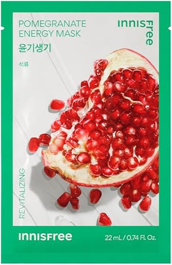 Innisfree Pomegranate Energy Sheet Mask 22ml
