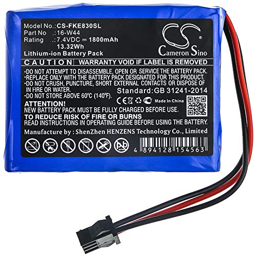 Estry 1800mAh Battery Replacement for Fluke 830 22480-1 16-W44 F198681