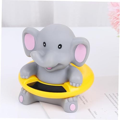 Miniatura 4 de Baño de bebé de dibujos animados para piscina electrónica multiusos, colores aleatorios para niños y niñas, divertido diseño animal para medir la