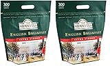 Ahmad Tea - English Breakfast - Schwarzer Frühstückstee - Assam & Ceylon Tee - Englische Teebeutel ohne Band mit 2g Tee pro Portion - Großpackung mit 300 Teebeuteln (Packung mit 2)
