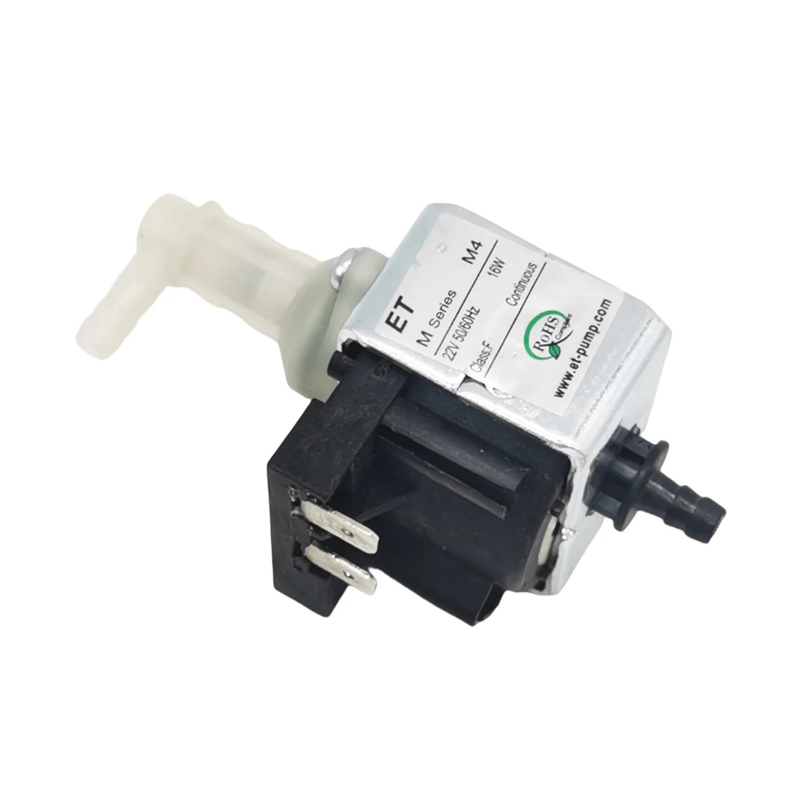 Pompe électromagnétique 22 V 16 W ET M4, compatible avec les balais vapeur suspendus, les nettoyeurs de sols 12PP et les pompes à vide.