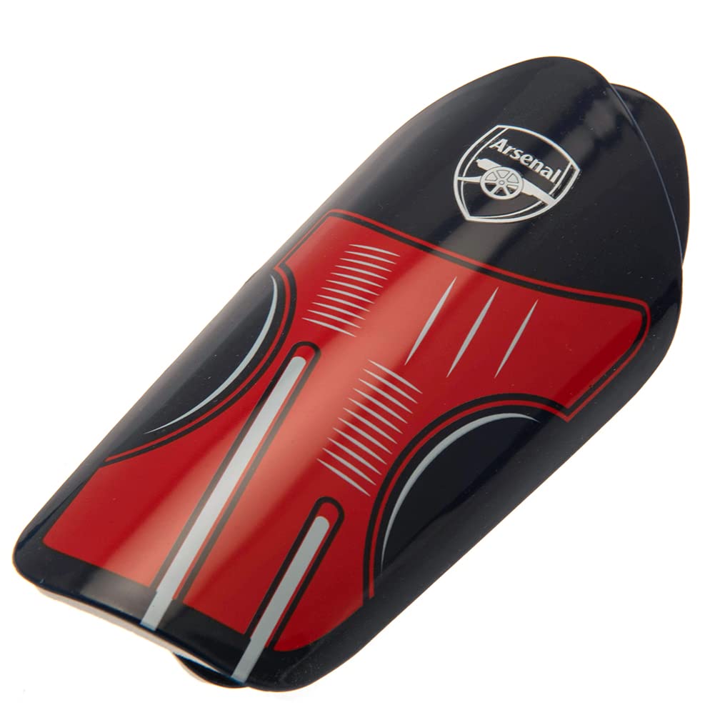 Arsenal DELTA Slip-In Shin Guards - Junior, Red