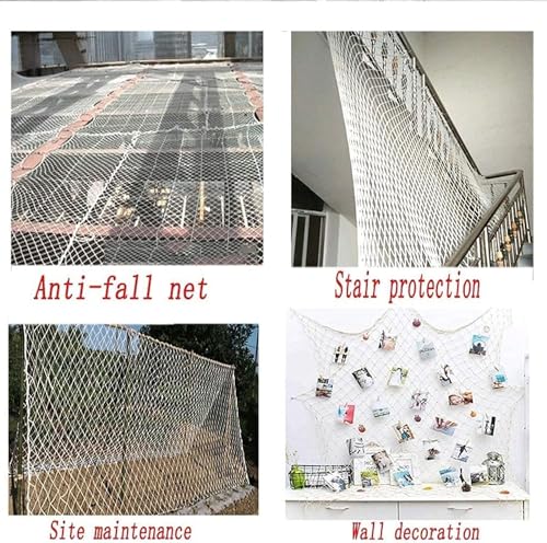 Filet d'escalade en polyester robuste corde de jeu anti-chute supérieure - 3