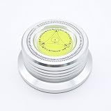 3 in 1 Vinyl Record Clamp Audio LP Disc Stabilizer Turntable HIFI Silver