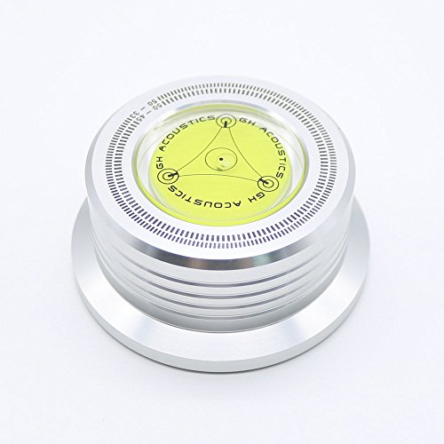 3 In 1 Vinyl Record Clamp Audio Lp Disc Stabilizer Turntable Hifi Silver #TOP15