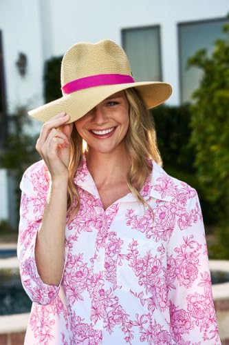 Image of Unisex Panama Style Fedora - UPF 50+ Sun Protection - Peyton