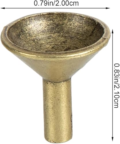 Miniatura 9 de HANABASS 50 soportes de incienso de latón, quemador de incienso en cascada para decoración del hogar, meditación para meditación, sala de yoga,