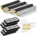 ROBOMARKET KIT RICAMBI SERIE 800 E 900 SET ACCESSORI SOSTITUZIONE COMPATIBILE CON IROBOT ROOMBA 860 865 866 870 871 875 876 880 886 890 960 966 980 SPAZZOLE A 3 BRACCIA E FILTRI HEPA VERSIONE LARGE