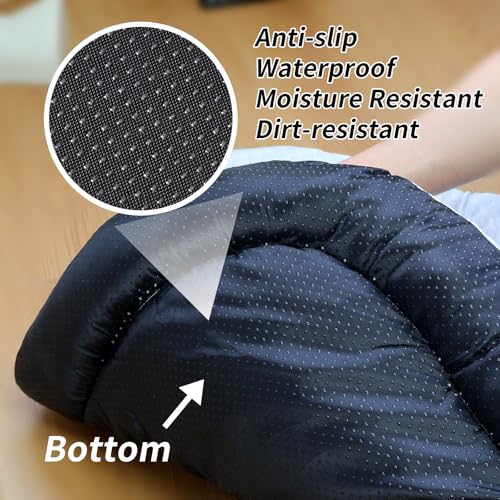Marchul All-Season-Katzenbett, Katzenbett für Wohnungskatzen, 50 x 40cm Große Hundematratze mit Rutschfester Unterseite, Maschinenwaschbare Schlafunterlage für Haustiere