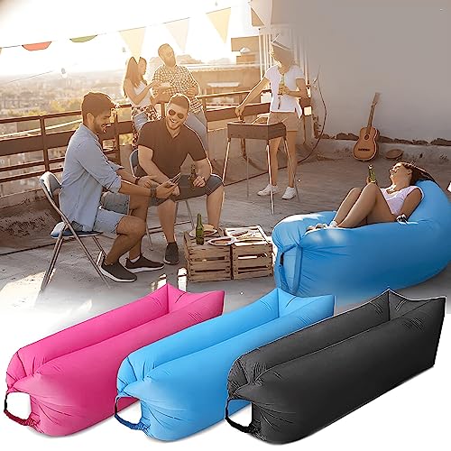 LONGJIN Inflatable Lounger Air Sofa Hammock, Inflatable...