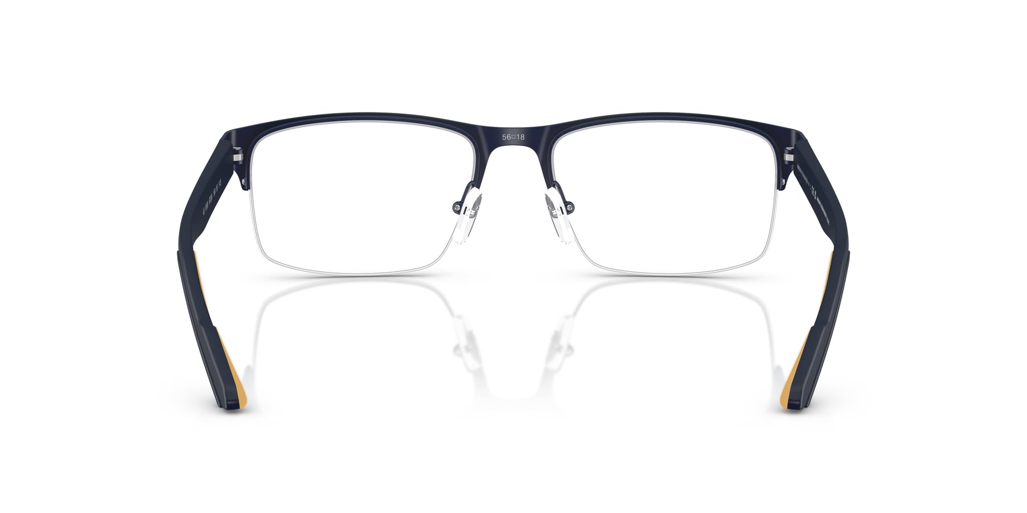 Armani Exchange Ax1068 - Marcos rectangulares para gafas graduadas para hombre
