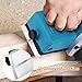 Wood Planer, 110V 600W Portable Handheld Woodworking Adjustable Electric Wood Planer Kit Includes Socket Wrench Ruler Docking Tool Holder and Blade Sharpener Frame
