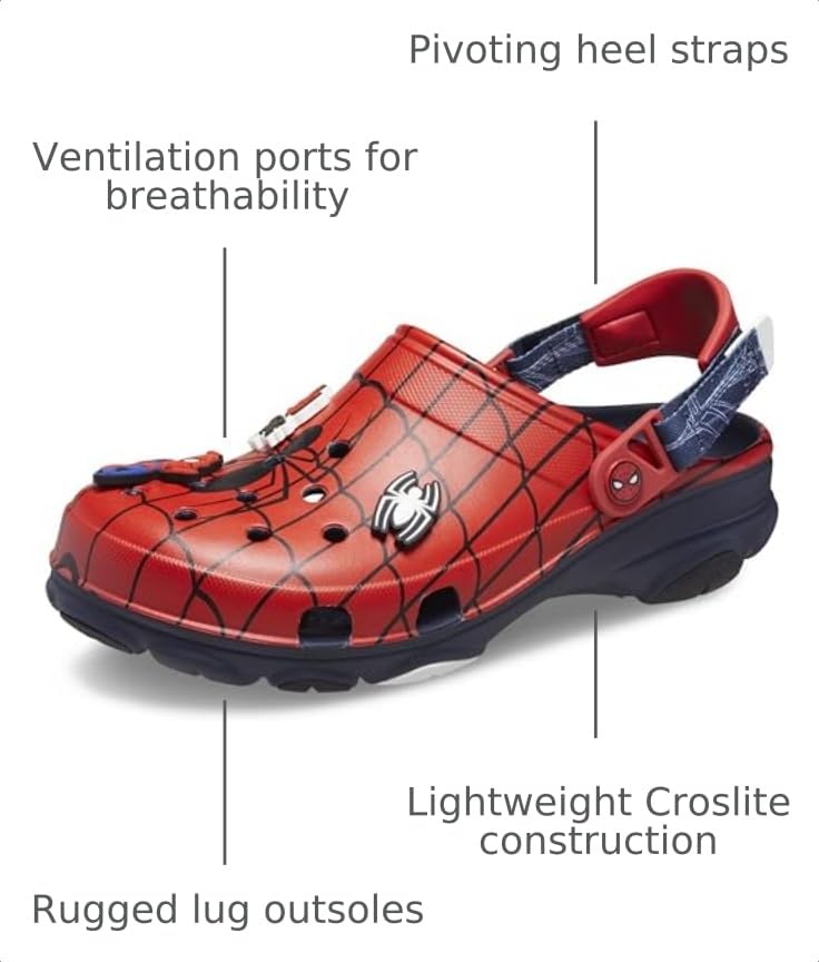 Image of Crocs Unisex Adult Marvel Superhero Clogs