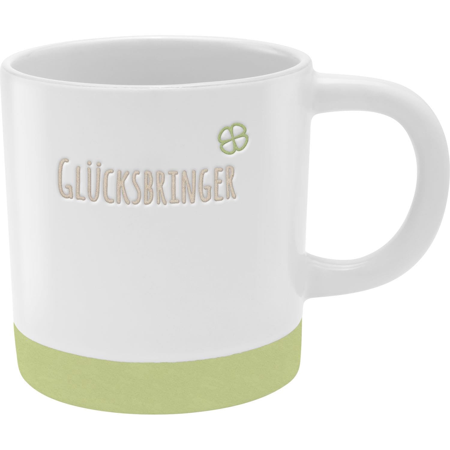 GRUSS & CO 48432 Engraved Lucky Charm Mug Stoneware 40 cl Multi-Coloured