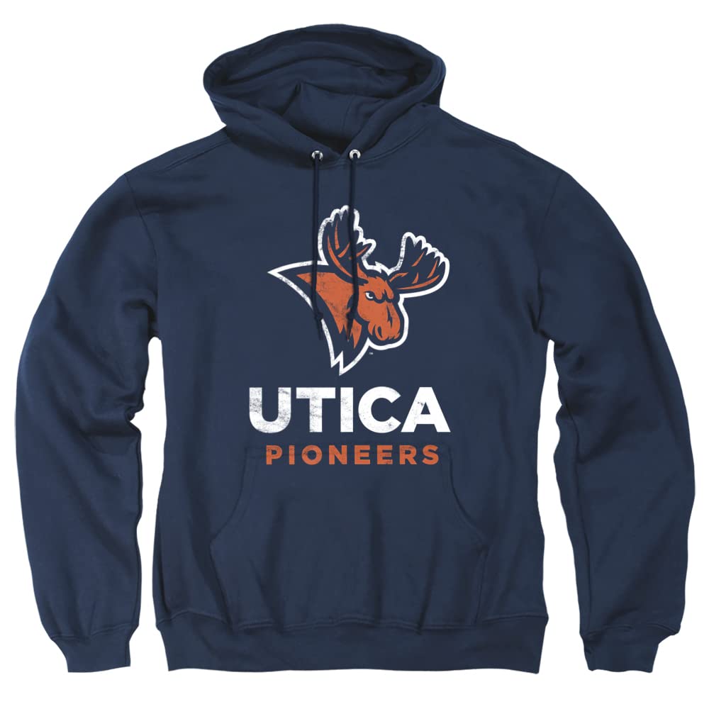 LOGOVISION Official Collegiate Distressed Primary Logo Adult Pullover Hoodie Collection — view 13
