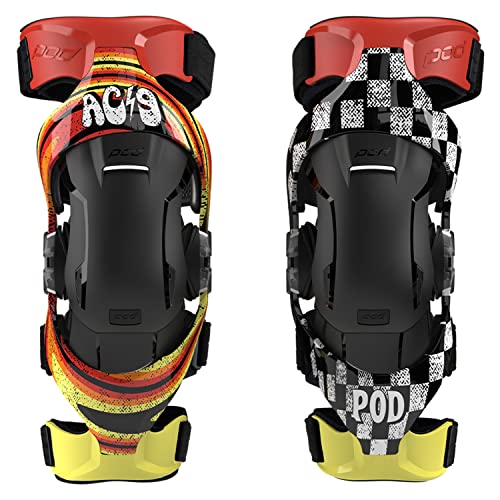 Pod K4 AC9 Limited Edition 2 Retro Fusion Ginocchiere (X-Small/Small)