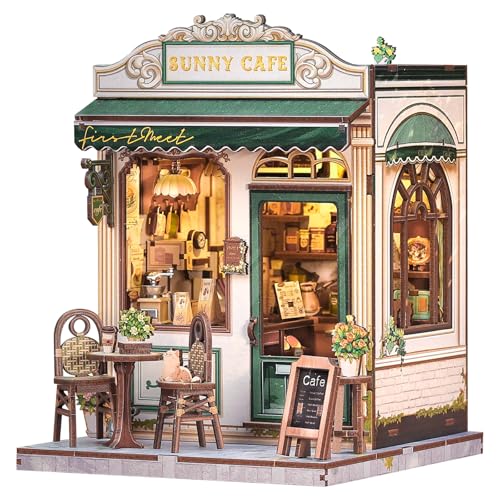 Kit de Bricolage pour Décoration D'étagèRe : créez votre propre café miniature