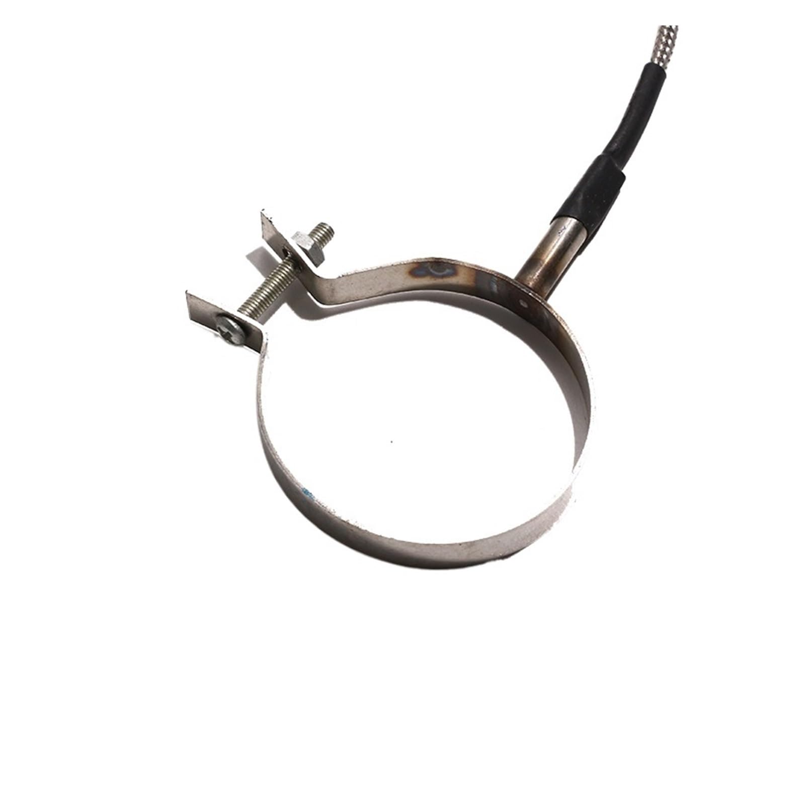 Cable del sensor de temperatura del termopar K/E tipo PT100 35/38/40/42/45 mm sonda circular de acero inoxidable(PT100,Coil Dia 42mm)