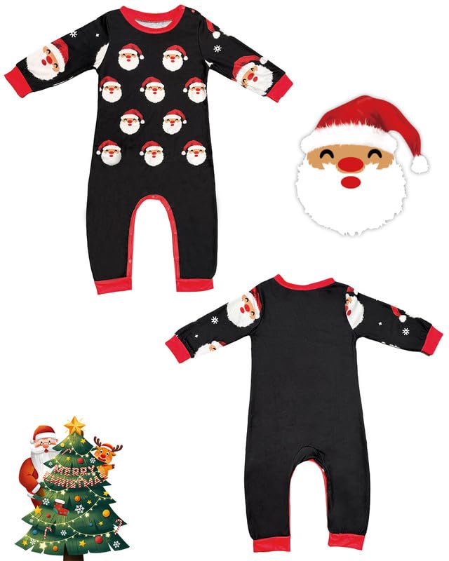 Pigiami Natalizi per Tutta la Famiglia, Pigiama Natale Famiglia Invernale Pigiama Natalizio, Manica Lungo Donna Uomo Pigiami di Natale Famiglia, Pigiami Natale Coppia Pigiama Natale Bambino Bambina