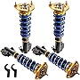 MOSTPLUS Coilovers Struts Compatible with 2002-2007 Subaru Impreza WRX GDB GDA STI 2004 (Set of 4)