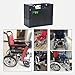 Lithium Battery 24 Volts Electric Wheelchair Battery 10AH 12AH 15AH 20AH 25AH 30AH 35AH 40AH 45AH 50AH 55AH 60AH 65AH 70AH with Charger Anderson Plug Power Display,24v15ah