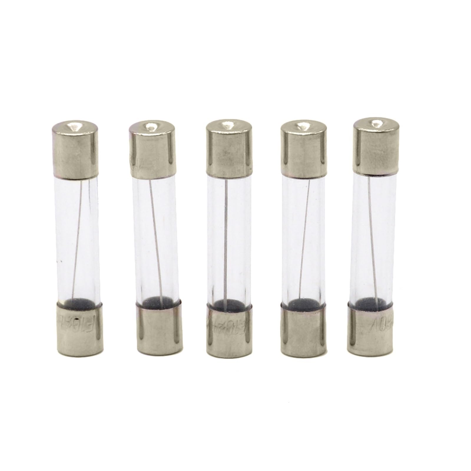Schnelles Sicherungsbrennrohr 5 * 20 mm 6 * 30 mm Glassicherungen 250 V 0,5 1 2 3 4 5 6 8 10 15 20 25 30 A AMP-Sicherung(6x30mm-100pcs,20A)
