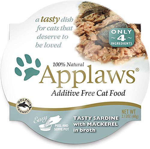 Applaws Peel and Serve Cat Food in Broth 6 Flavor Variety Bundle, 2.12 Ounces Each (12 Pots Total) by Applaws Layers - Thumbnail 3