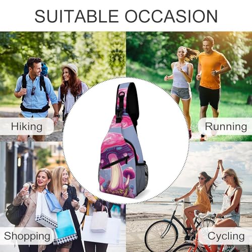 Bolso Sling Crossbody Casual para Viaje y Senderismo miniatura 6