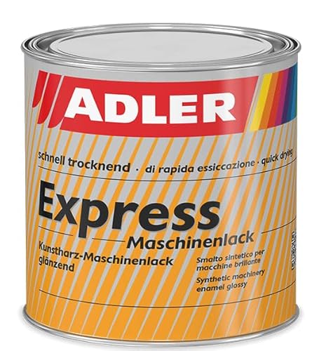 Preisvergleich Produktbild ADLER Express-Maschinenlack 73 Schwarz 750ml - Kunstharzlack Spritzlack- Lackierung von Land- und Industriemaschinen, wetterbeständig