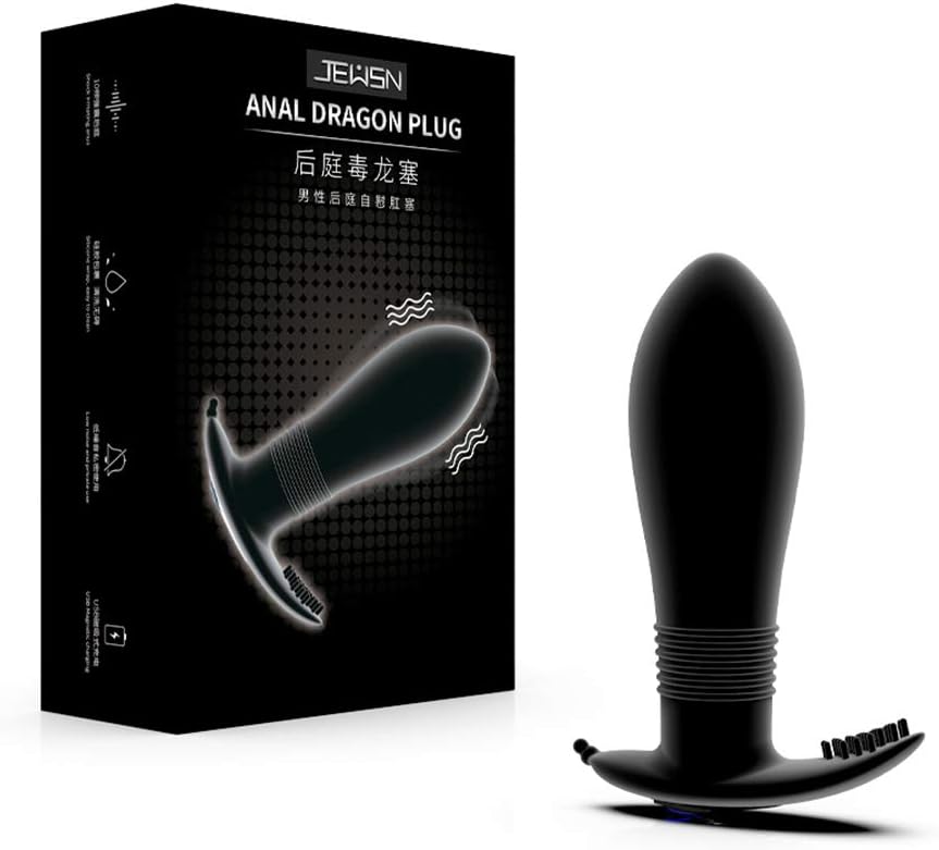 Koobysix Vibrador anal vibrador masculino de próstata ...