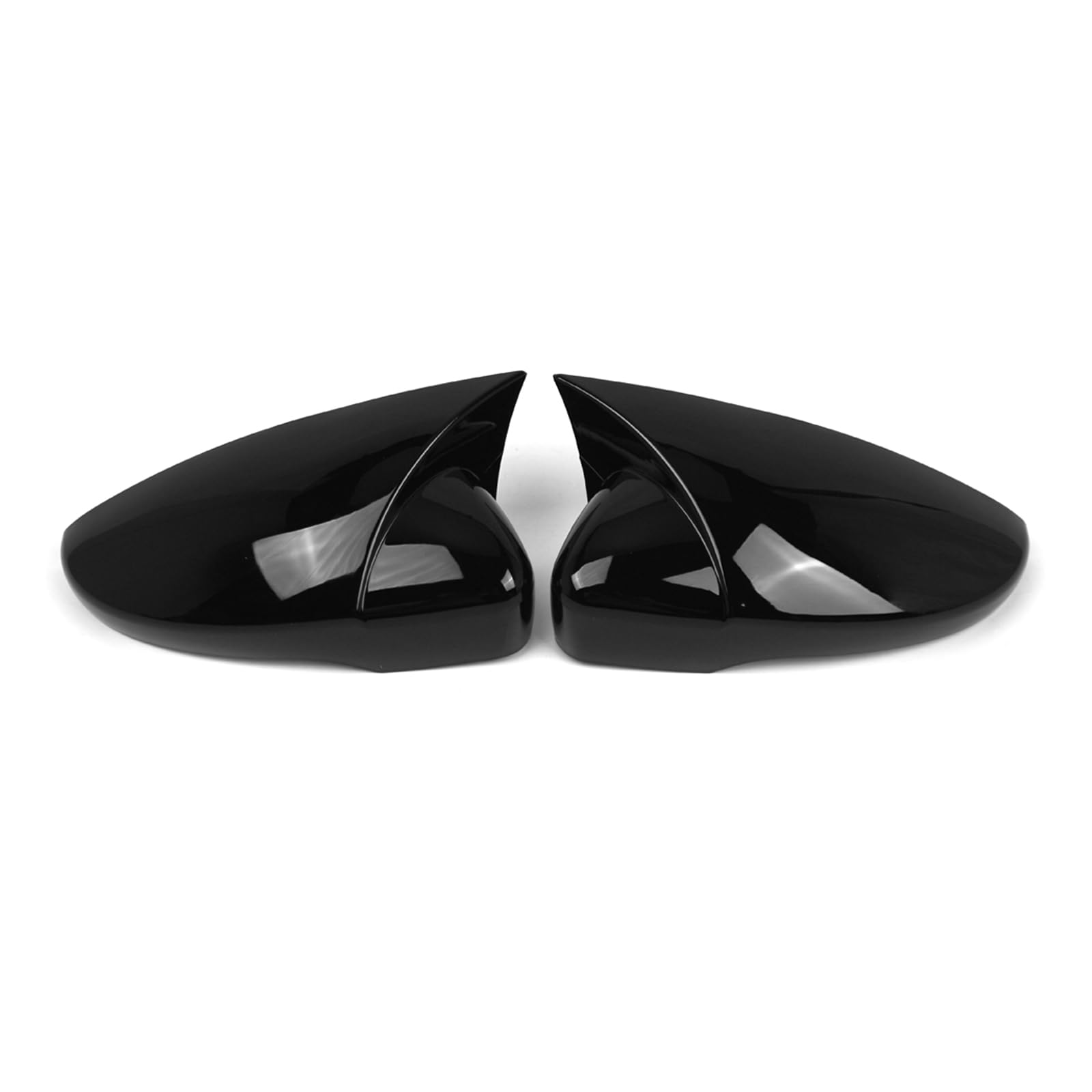 Shkalacar 2 PCS Carcasas Espejos Retrovisores, Tapa Cubierta Espejo Coche Repuesto para VW CC 2009-2017 EOS 2009-2016 Scirocco 2009-2017 OEM 3C8 857 537/ 3C8 857 538