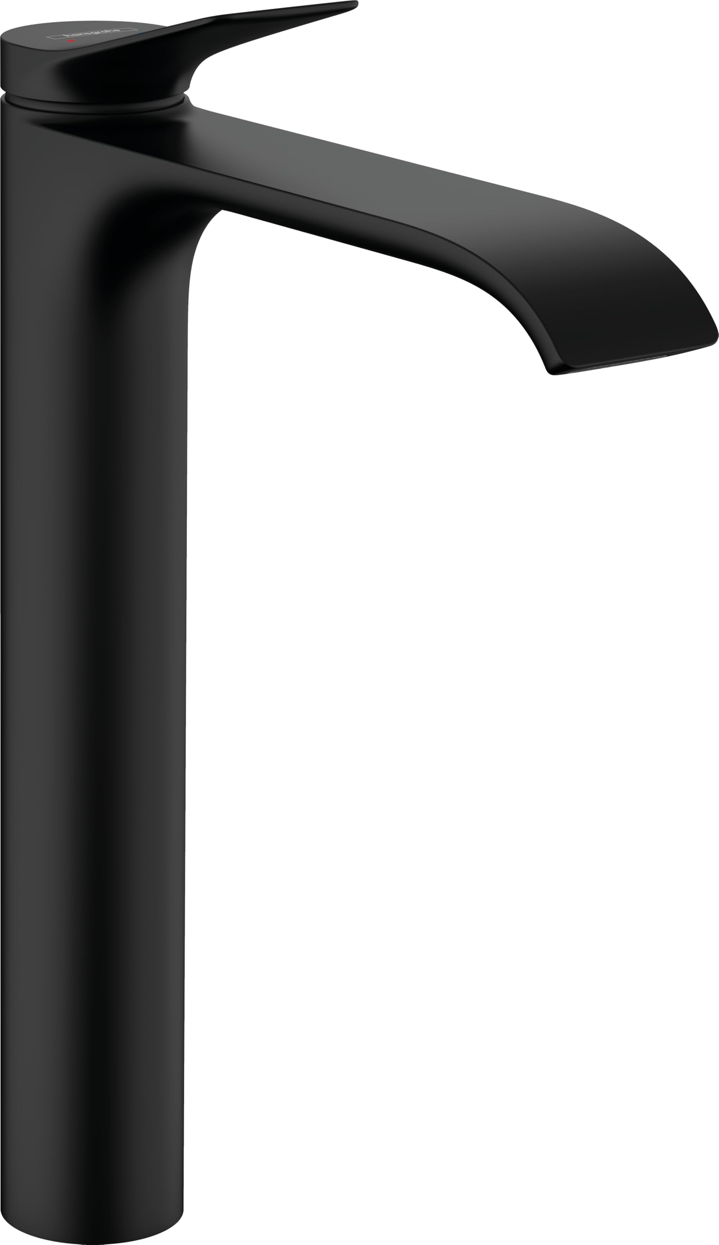 hansgrohe Vivenis Basin Mixer Tap 250 for washbowls without waste set, matt black, 75042670