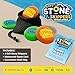 Soft Stone Skippers Game – Fun Pool Toys for Kids All Ages - 4 Pack Water Skipping Discs Set – Best Beach Games Gifts for Boys & Girls Ages 5 6 7 8 9 10 11 Year Old & Up - Water Bouncing Skip Ball Toy