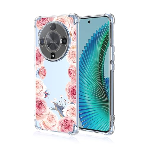 Coque pour Honor Magic6 Lite 5G transparente silicone TPU housse antichoc souple