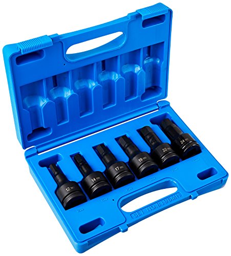 Up To 40% OFF Grey Pneumatic (8196MH 3/4" Drive 6-Piece Hex Driver Metric Socket Set