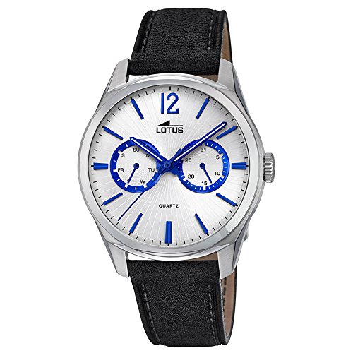 Montre homme Lotus quartz haut de gamme avec verre minéral et boîtier étanche